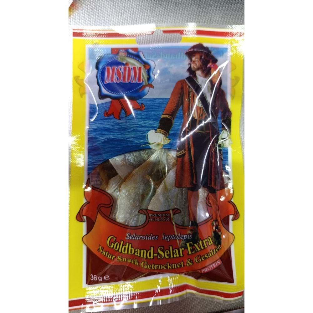 MSDM KURUTULMUŞ SARI ÇİZGİLİ İSTAVRİT 36GR