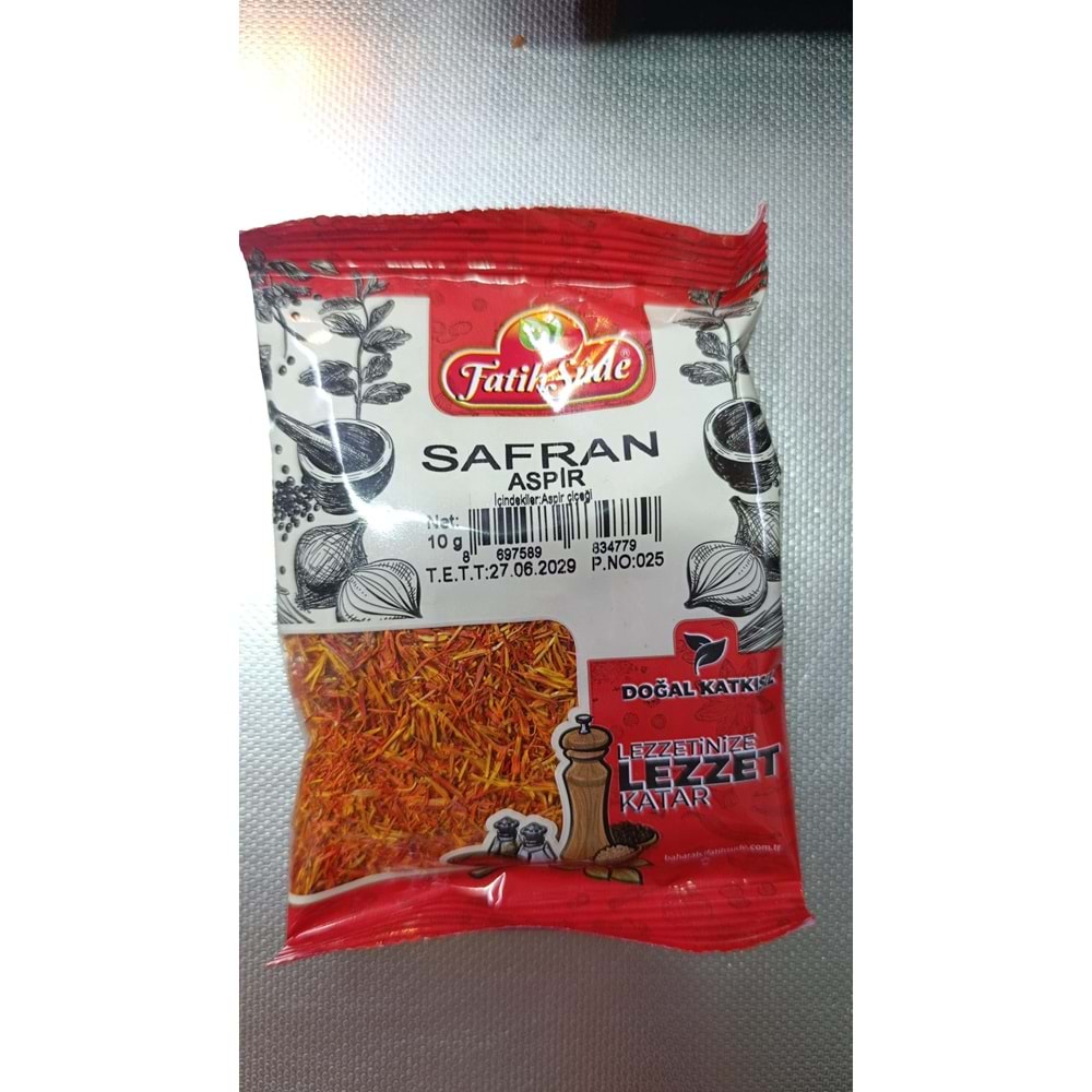 FATİH SUDE SAFRAN ASPİR 10GR