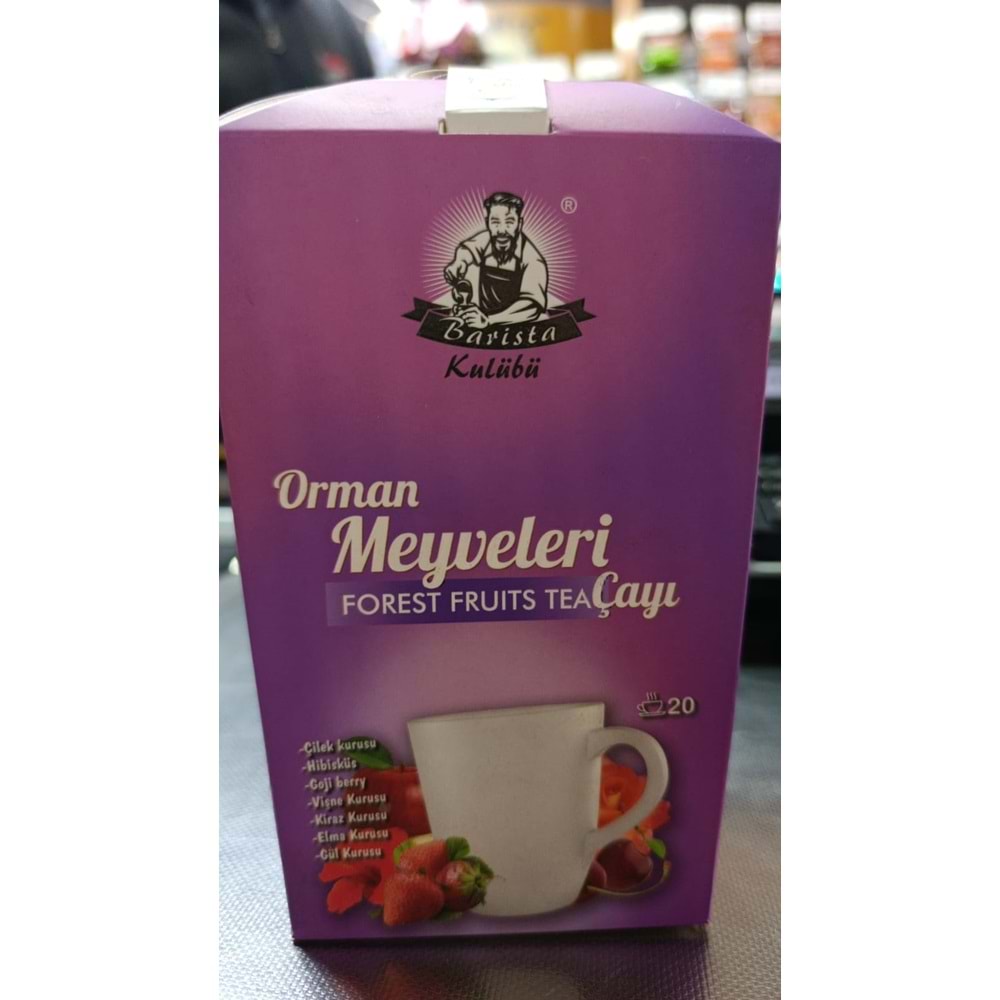 BARİSTA KULÜBÜ ORMAN MEYVELERİ ÇAYI 100GR