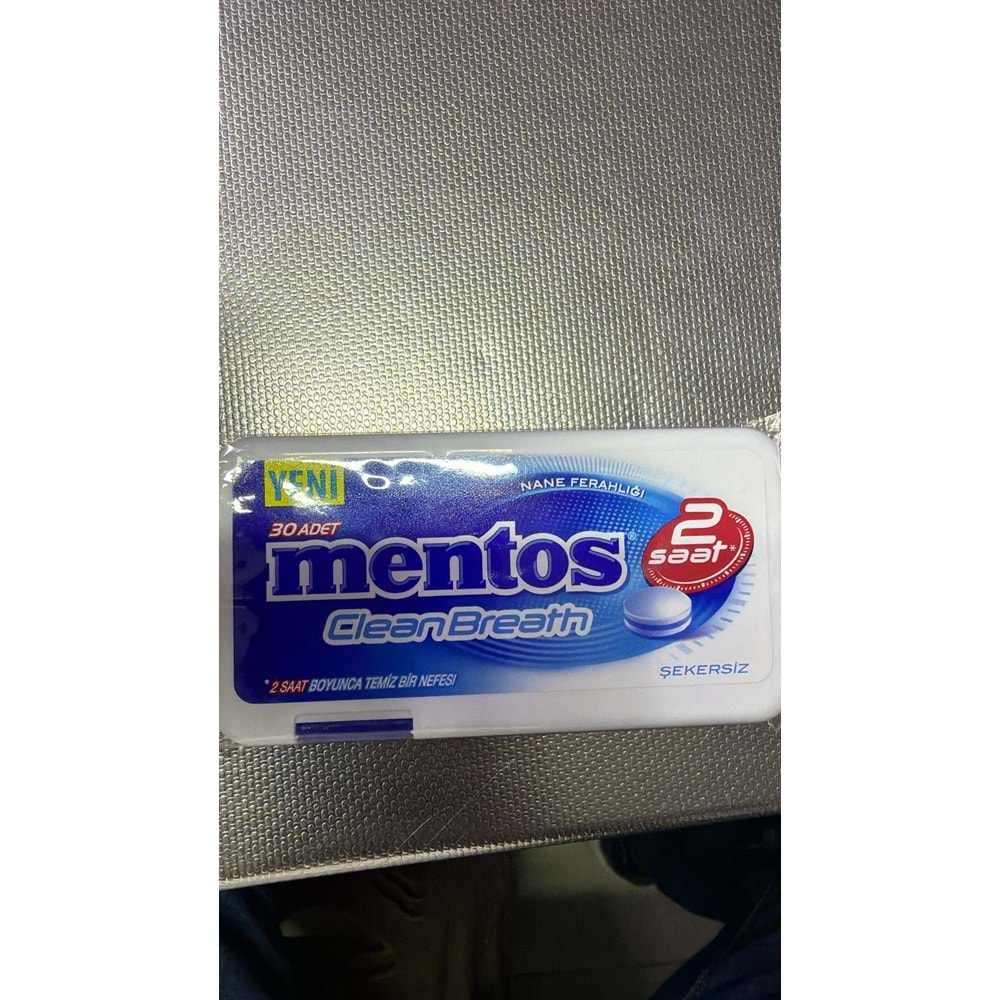 MENTOS CLEAN BREATH NANE FERAHLIĞI 27G