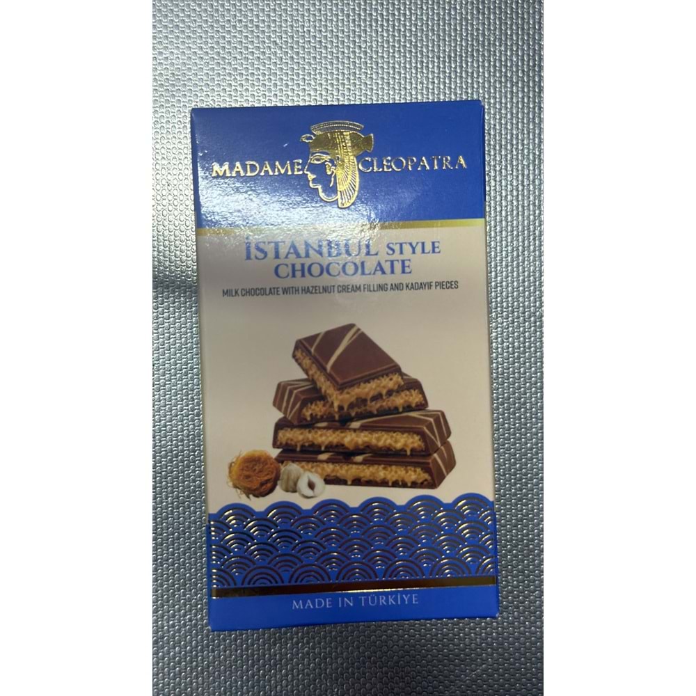 MADAM C.İSTANBUL STYLE ÇITIR KAYDAYIFLI ÇİKOLATA 70GR