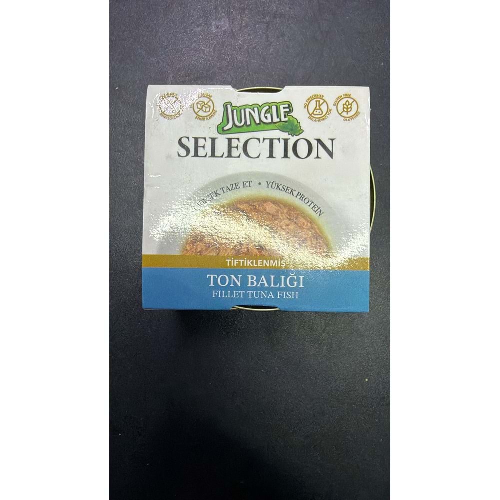 JUNGLE SELECTION TİFTİKLENMİŞ TON BALIĞI 70G