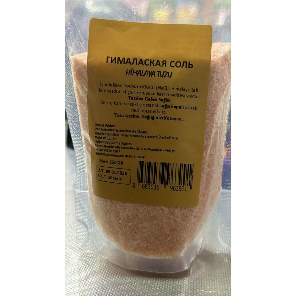 HİMALAYA TUZU 250G