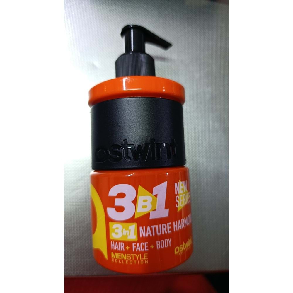 OSTWINT SAÇ+YÜZ+VÜCUT DUŞ JELİ 250ML NATURE HARMONY