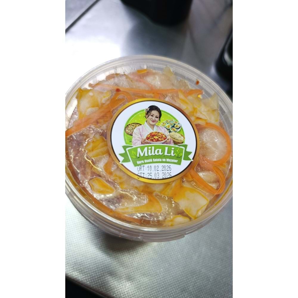 MİLA Lİ KORE USULÜ LAHANA SALATASI 500GR