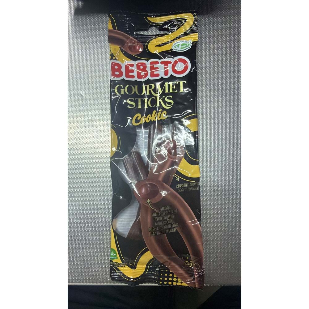 BEBETO GOURMET STICKS COOKİE 65G
