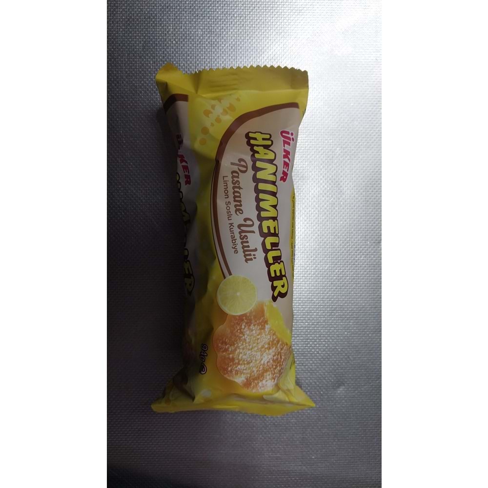 ÜLKER HANIMELLER PASTANE USULÜ LİMON SOSLU KURABİYE 94GR
