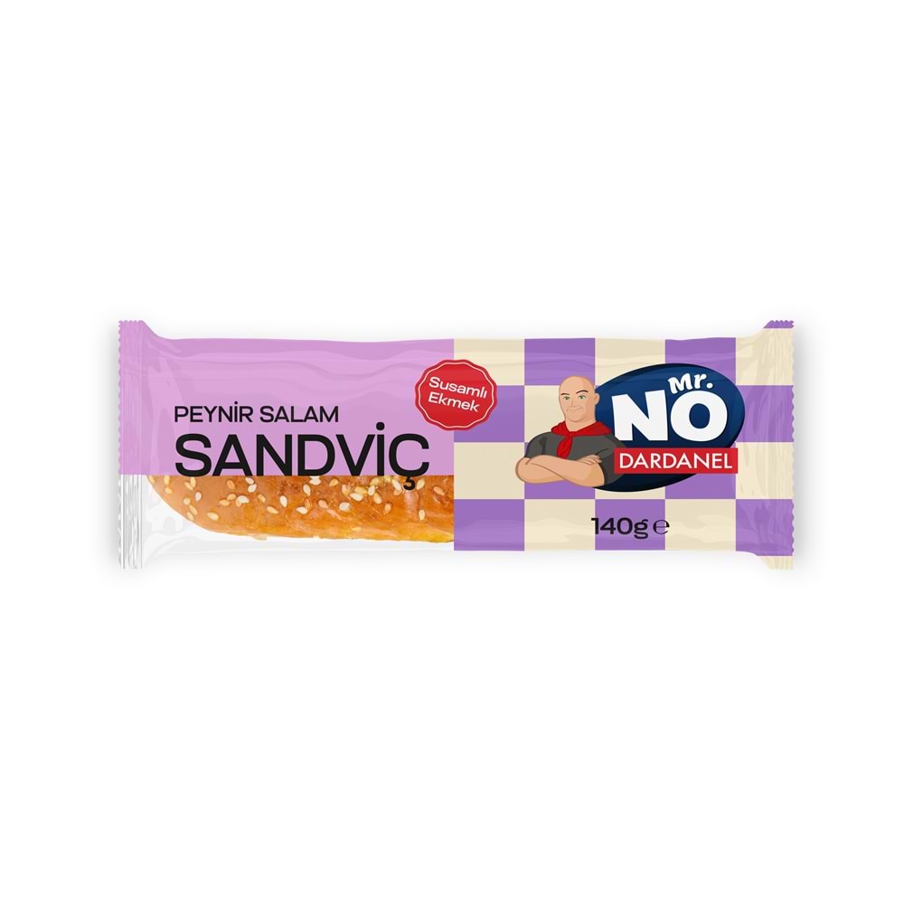 MR.NO DARDANEL SANDVİÇ PEYNİR SALAM 140GR