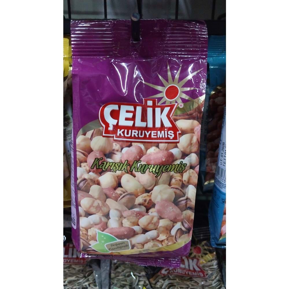ÇELİK KARIŞIK KURUYEMİŞ 180GR