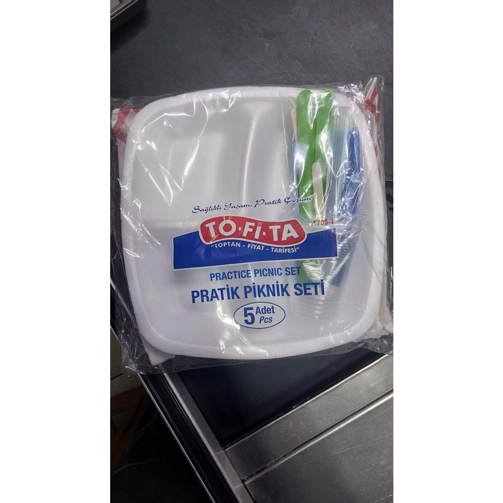 TO-Fİ-TA PRATİK PİKNİK SETİ