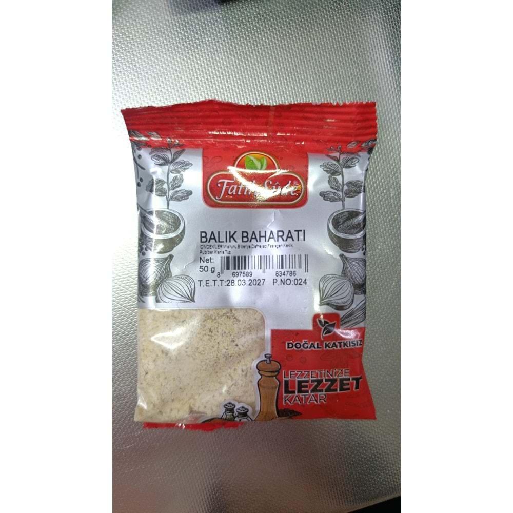 FATİH SUDE BALIK BAHARATI 50GR