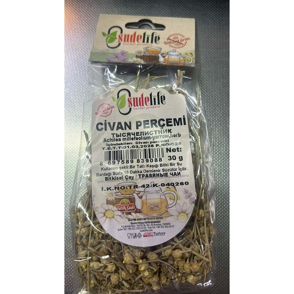 SUDELİFE CİVAN PERÇEMİ 30G