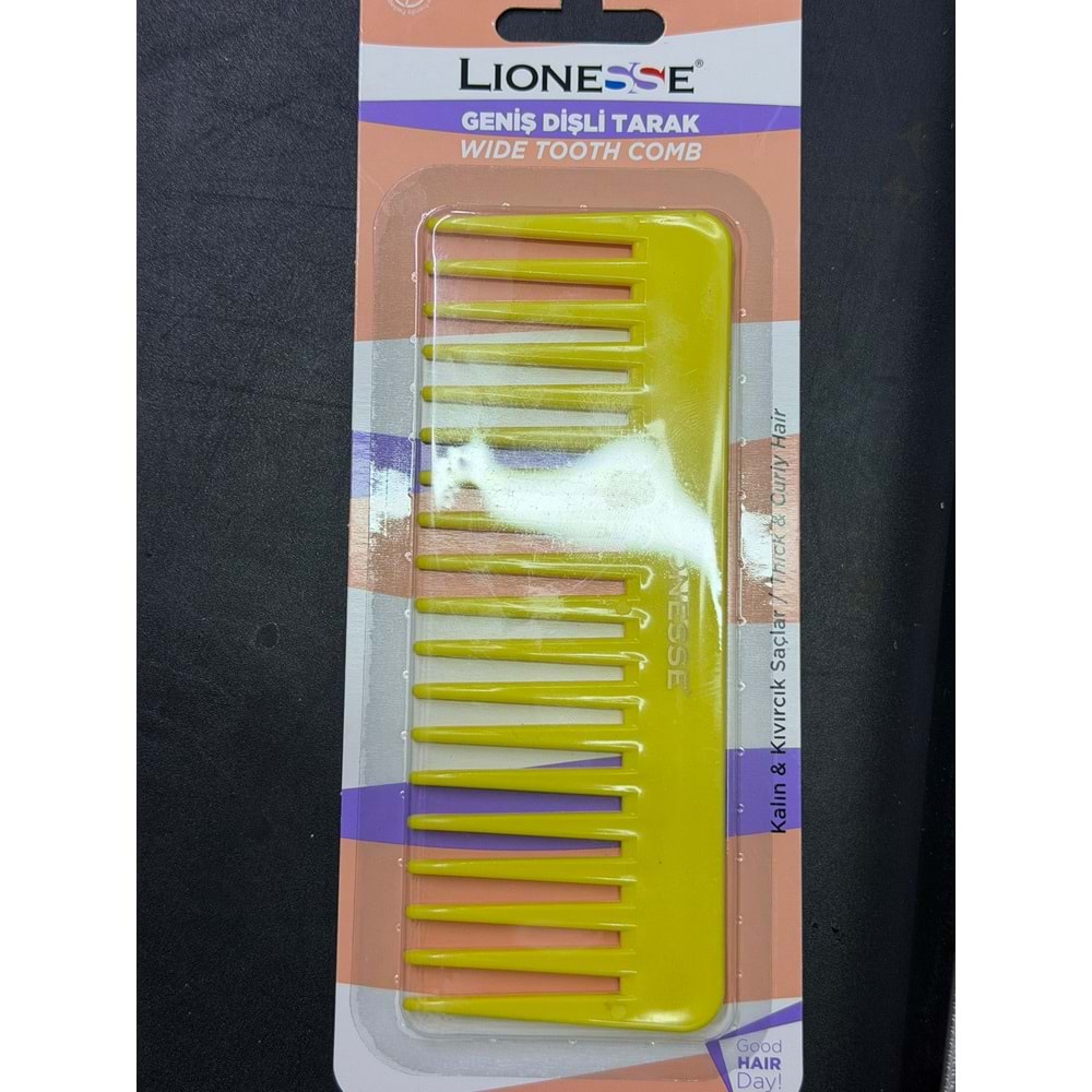 LİONESSE GENİŞ DİŞLİ TARAK