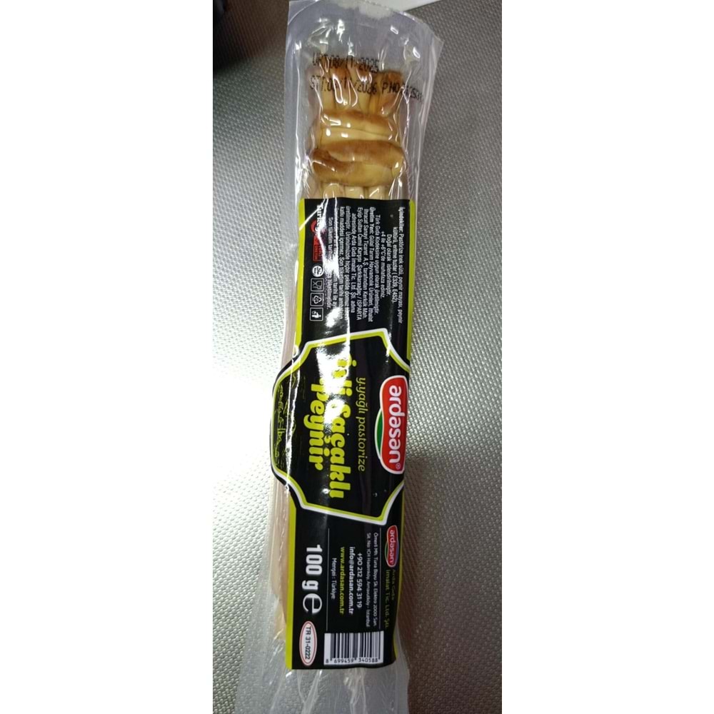 ARDASAN İSLİ SAÇAKLI PEYNİR 100GR