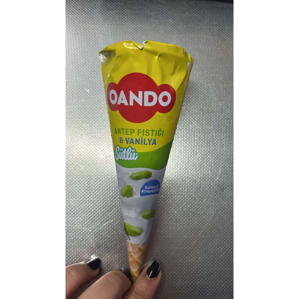 OANDO ANTEP FISTIĞI&VANİLYA DONDURMA 110ML