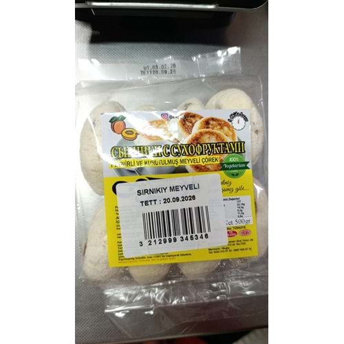 EKO FERMA SIRNIKIY MEYVELİ 500GR