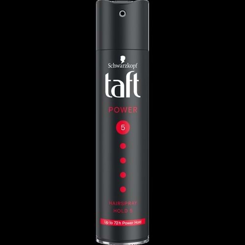 SCHWARZKOPF TAFT SAÇ SPREYİ 250ML POWER 5 UP TO 72 H POWER HOLD