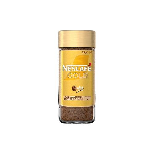 NESCAFE GOLD VANİLYA AROMALI ÇÖZÜNEBİLİR KAHVE 95GR