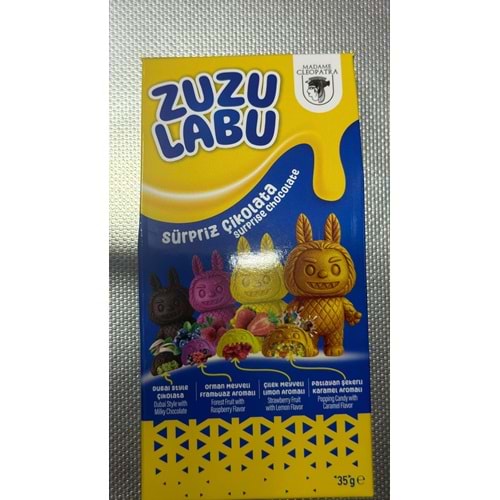 ZUZULABU SÜRPRİZ ÇİKOLATA 35GR MAVİ KUTU