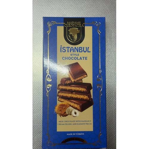 MADAM C.İSTANBUL STYLE ÇITIR KAYDAYIFLI ÇİKOLATA 180GR