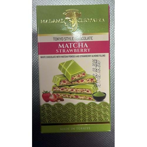 MADAM C.TOKYO STYLE MATCHALI ÇİKOLATA 70GR