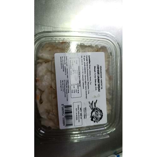 VKUSNO FERMENTE LAHANA TURŞUSU 350GR