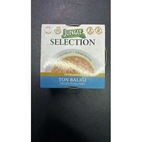 JUNGLE SELECTION TİFTİKLENMİŞ TON BALIĞI 70G