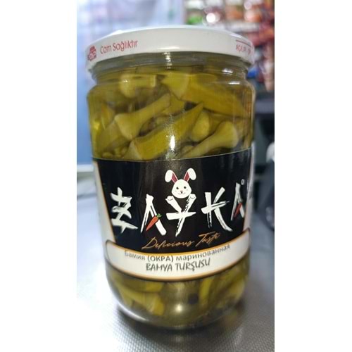 ZAYKA BAMYA TURŞUSU 650GR
