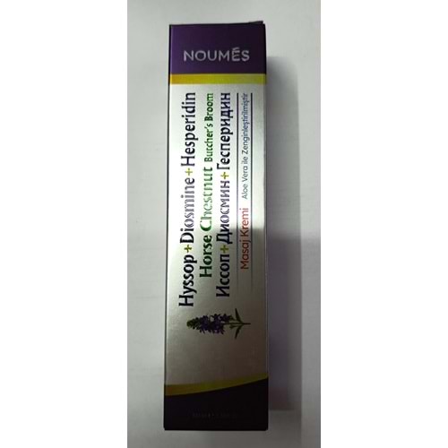 NOUMES HYSSOP,DİOSMİNE,HESPERİDİN MASAJ KREMİ 100ML