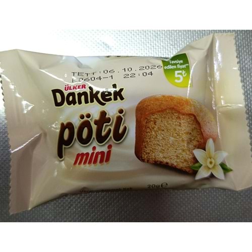 DANKEK PÖTİ MİNİ SADE KEK 20GR