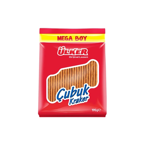 ÜLKER ÇUBUK KRAKER MEGA BOY 195GR