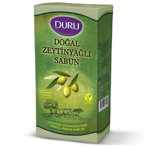 DURU OTANTİK PİRİNA SABUNU DOĞAL ZEYTİNYAĞLI 5Lİ 800GR