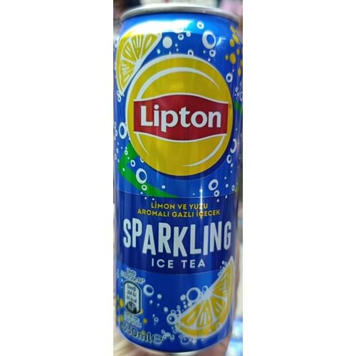 LİPTON ICE TEA SPARKLİNG LİMON 330ML