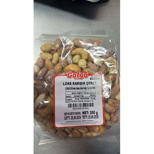 GOFGA LÜKS KARIŞIK ÇEREZ 250G