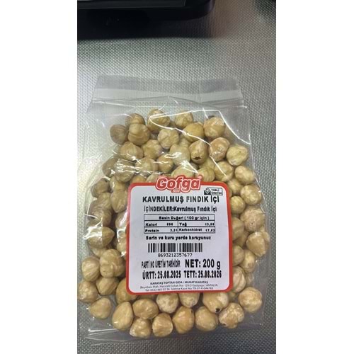 GOFGA KAVRULMUŞ FINDIK İÇİ 200G