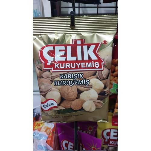 ÇELİK DELUXE KARIŞIK KURUYEMİŞ 80GR
