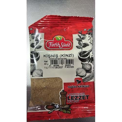 FATİH SUDE KİŞNİŞ (KİNZİ) 40G