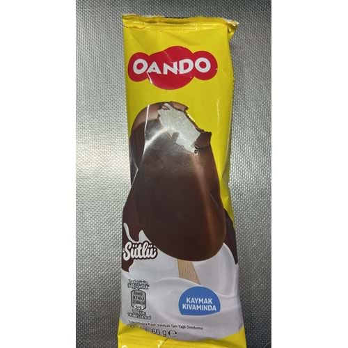 OANDO SÜTLÜ ÇİKOLATA KAPLI DONDURMA 85ML