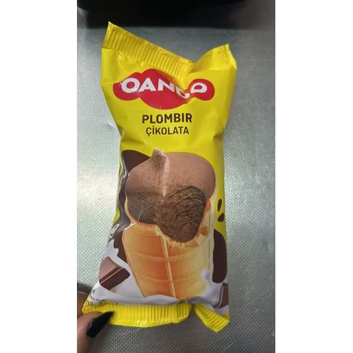 OANDO PLOMBIR KÜLAHTA ÇİKOLATA AROMALI SADE DONDURMA 120ML