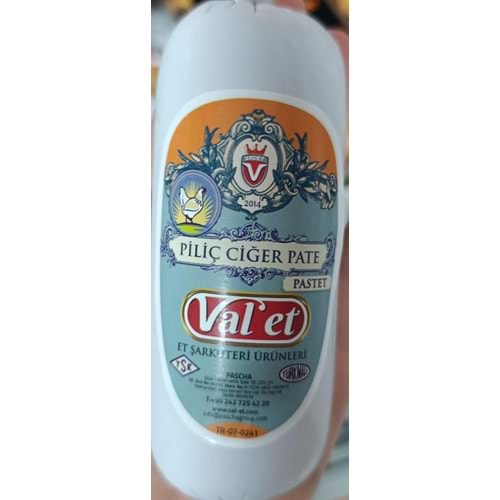 VAL-ET PİLİÇ CİĞER PATE 0,190 - 0,210 GR