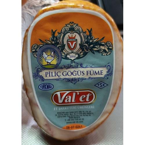 VAL-ET PİLİÇ GÖĞÜS FUME 0.250 - 0.350 GR