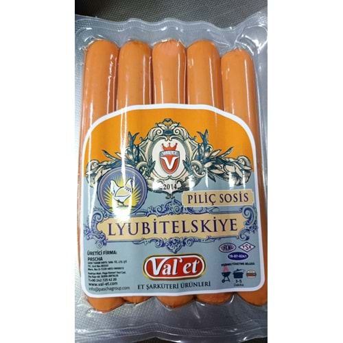 VAL-ET PİLİÇ SOSİS LYUBİTELSKİE FÜME 0.290 - 0.310 GR