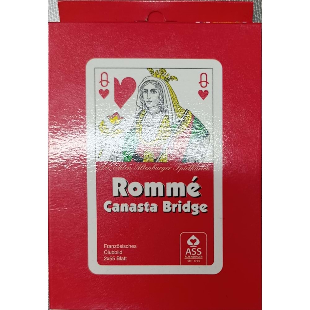 UNO ROMME CANASTA BRİDGE OYUN KARTI