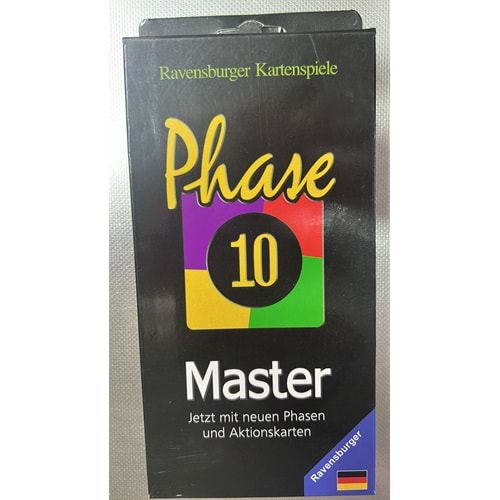 PHASE 10 MASTER KARTENSPİELE OYUN KARTI