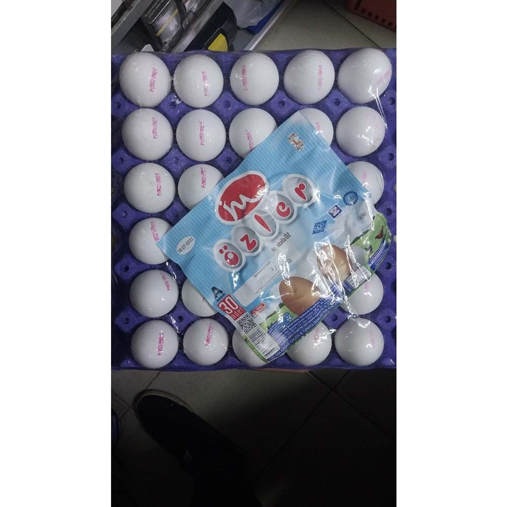 ÖZLER YUMURTA L 30LU