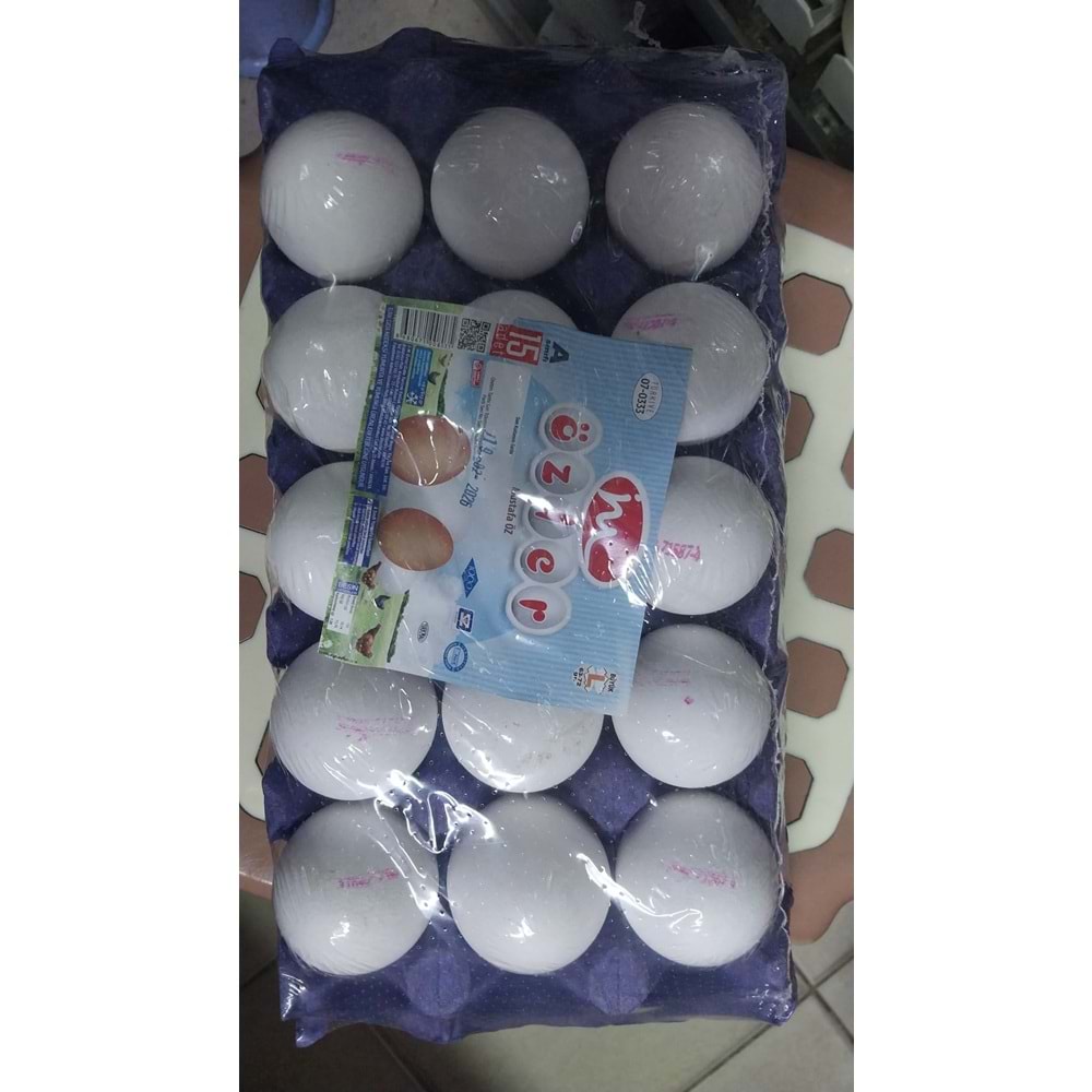 ÖZLER YUMURTA L 15Lİ