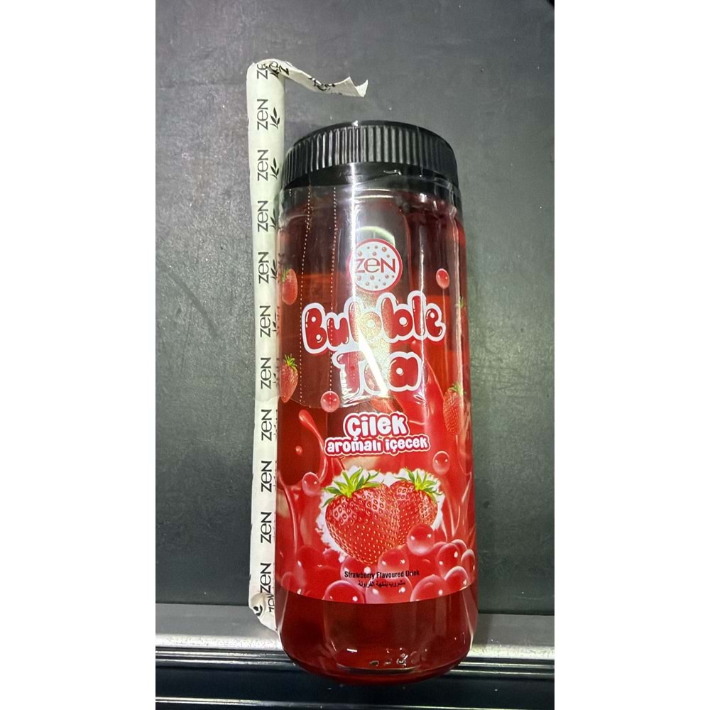 ZEN BUBLE TEA ÇİLEK AROMALI İÇECEK 350ML