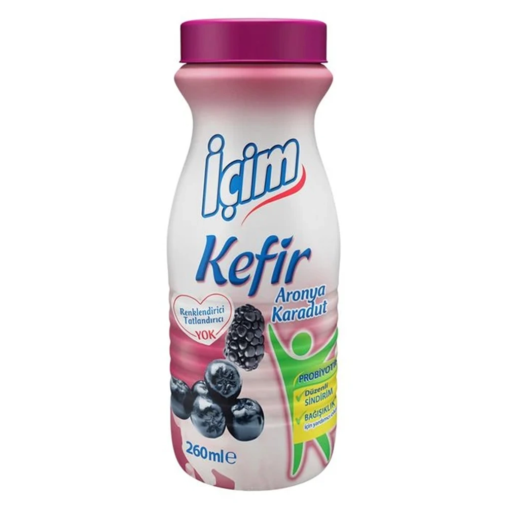İÇİM KEFİR ARONYA KARADUT 250ML