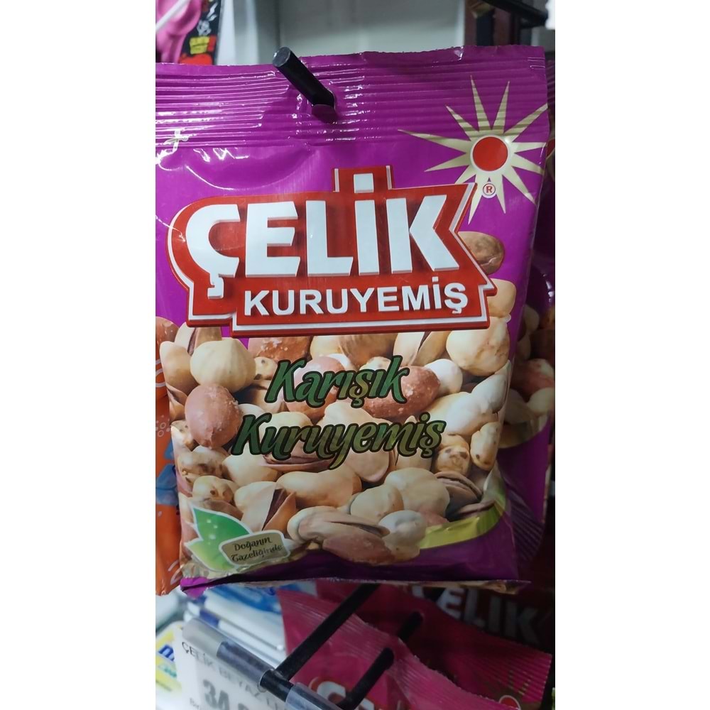 ÇELİK KARIŞIK KURUYEMİŞ 80GR