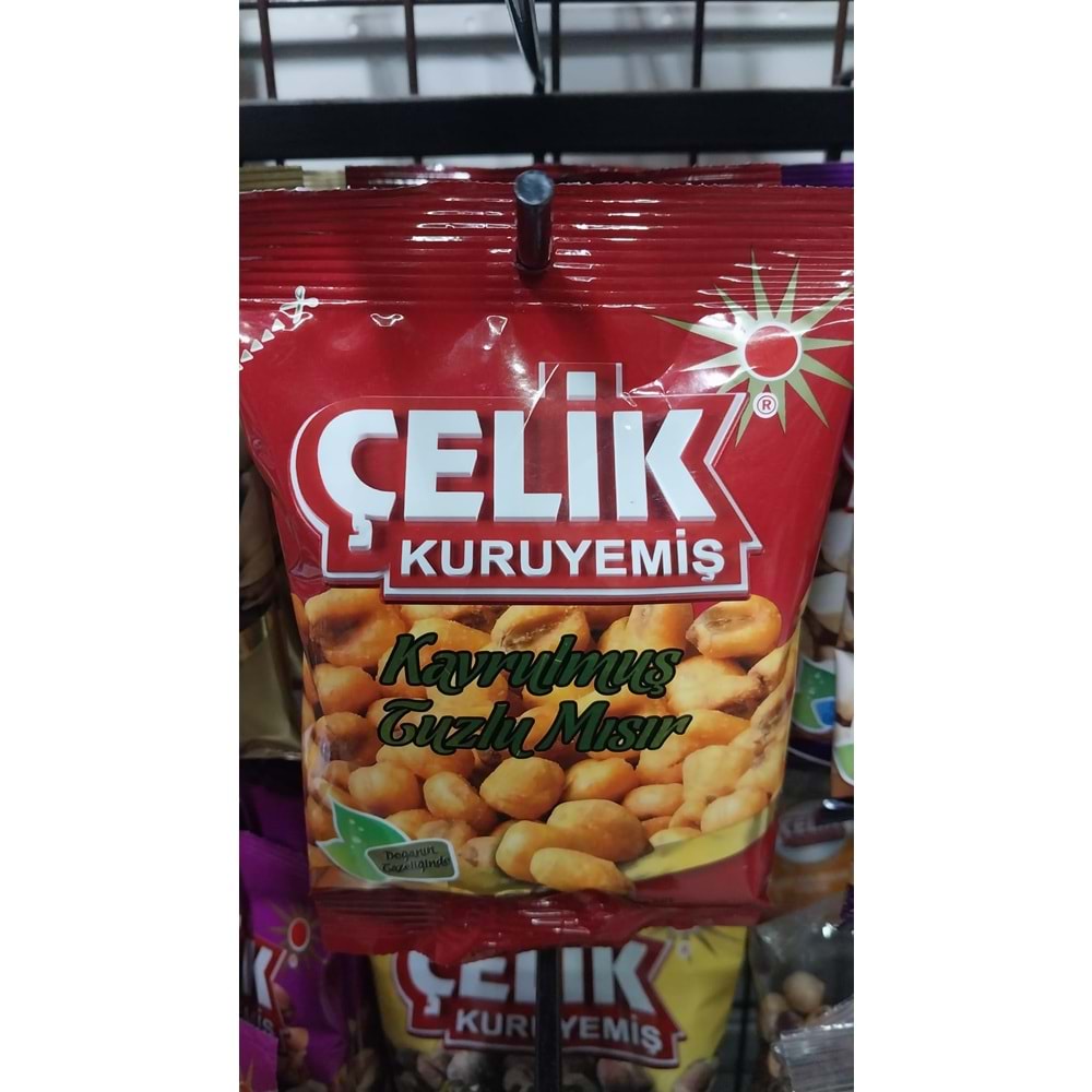 ÇELİK KAVRULMUŞ TUZLU MISIR 60GR